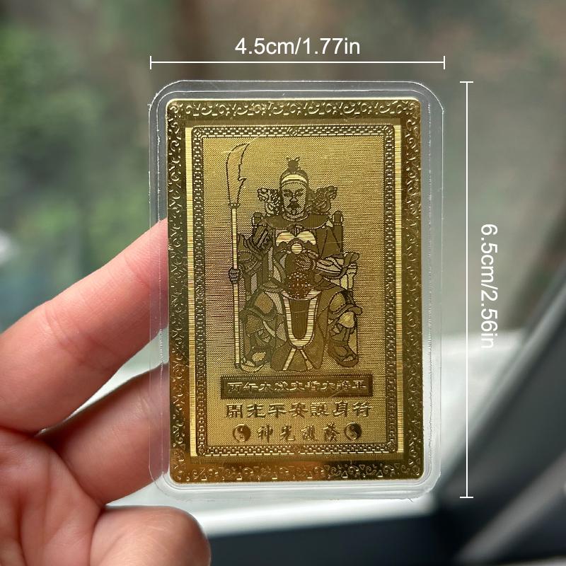 2026 Карта Мини Тай Суй Год Лошади Фэн-шуй Благословение Карта Амулет Безопасность Здоровье Богатство Портативная Статуэтка Защитный Подарок Домашний Декор