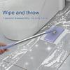 Flat Mop with Cloth Kitchen Bathroom House Mini Sweeper Mop with 360 Degree Rotation Dry Wet Easy Use Mop Household Cleaning Tool