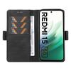 For Xiaomi Redmi 15 5G (Global) (169mm) Leather Case Skin-touch Feeling Wallet Phone Cover