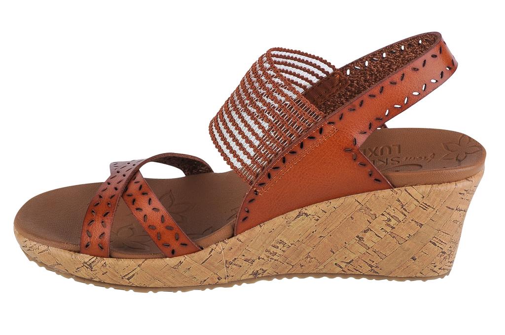 Skechers Beverlee - Boho Glow 119330-LUG, женские, сандалии, коричневые