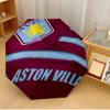 Зонт Aston Villa с автоматическим открытием/закрытием и самораскрывающимся 8-реберным усиленным зонтом, компактный дорожный зонт, подходящий для улицы