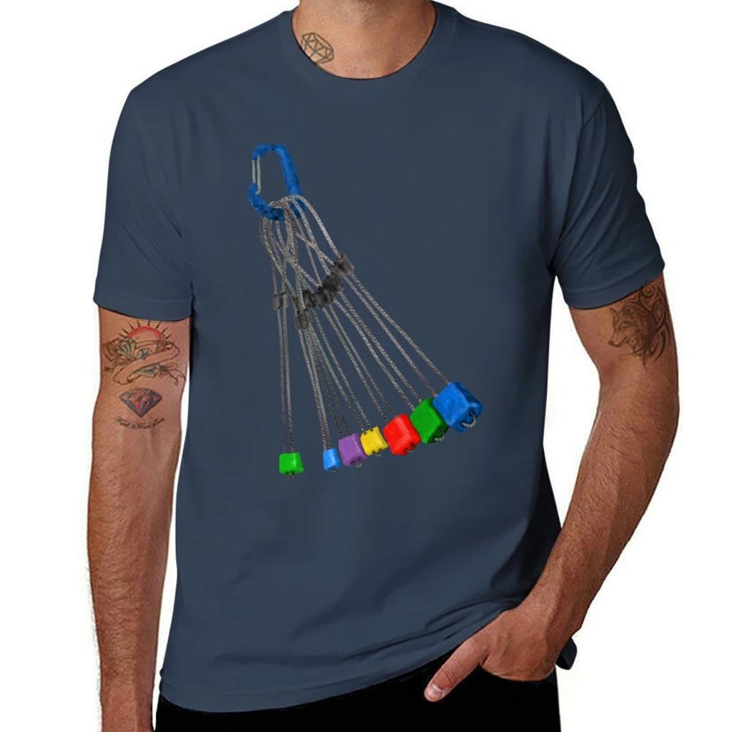 Rock Climbing Gear TShirt Holiday Lightweight TShirt