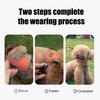 No-Pull Dog Harness Breathable Dog Harness with Reflective Leash Adjustable Fit Mesh Vest Harness