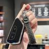 TPU Car Key Case Cover Shell Fob for VW Volkswagen Compatible with Golf 8 ID4, Seat Leon MK 4, Skoda Octavia Soft TPU Keys Shell