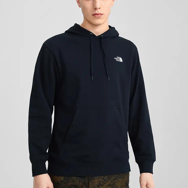 THE NORTH FACE Sweatshirts Unisex Blue Black Hooded Moderate Regular (Unisex) Sweatshirts NF0A5JVS RG1