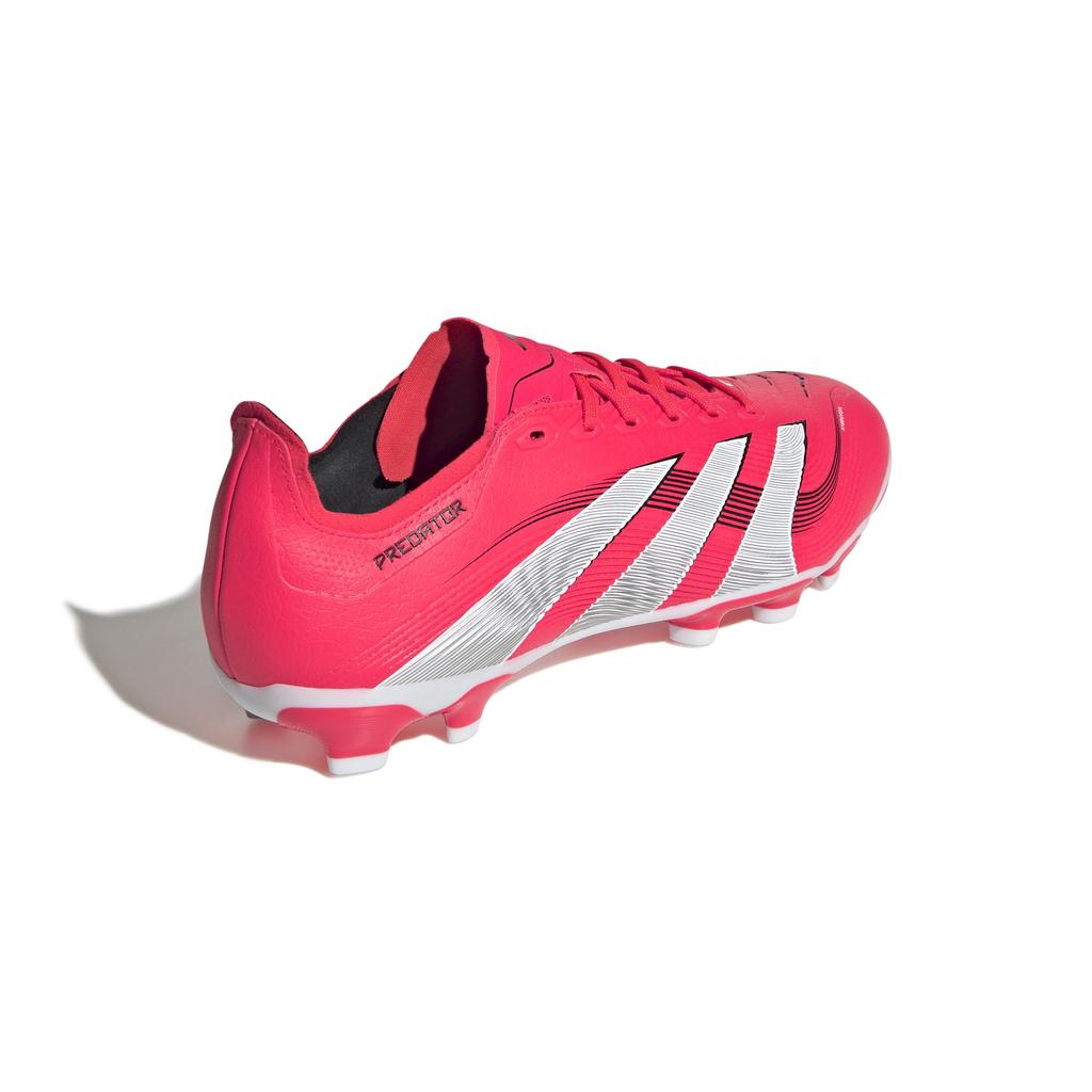 adidas Predator League Футбольные бутсы Унисекс Lucid Black Размер см HG/AG Шипы, Взрослый, NLH19, Красный/Обувь Белый/Core (ID3774), 27,0