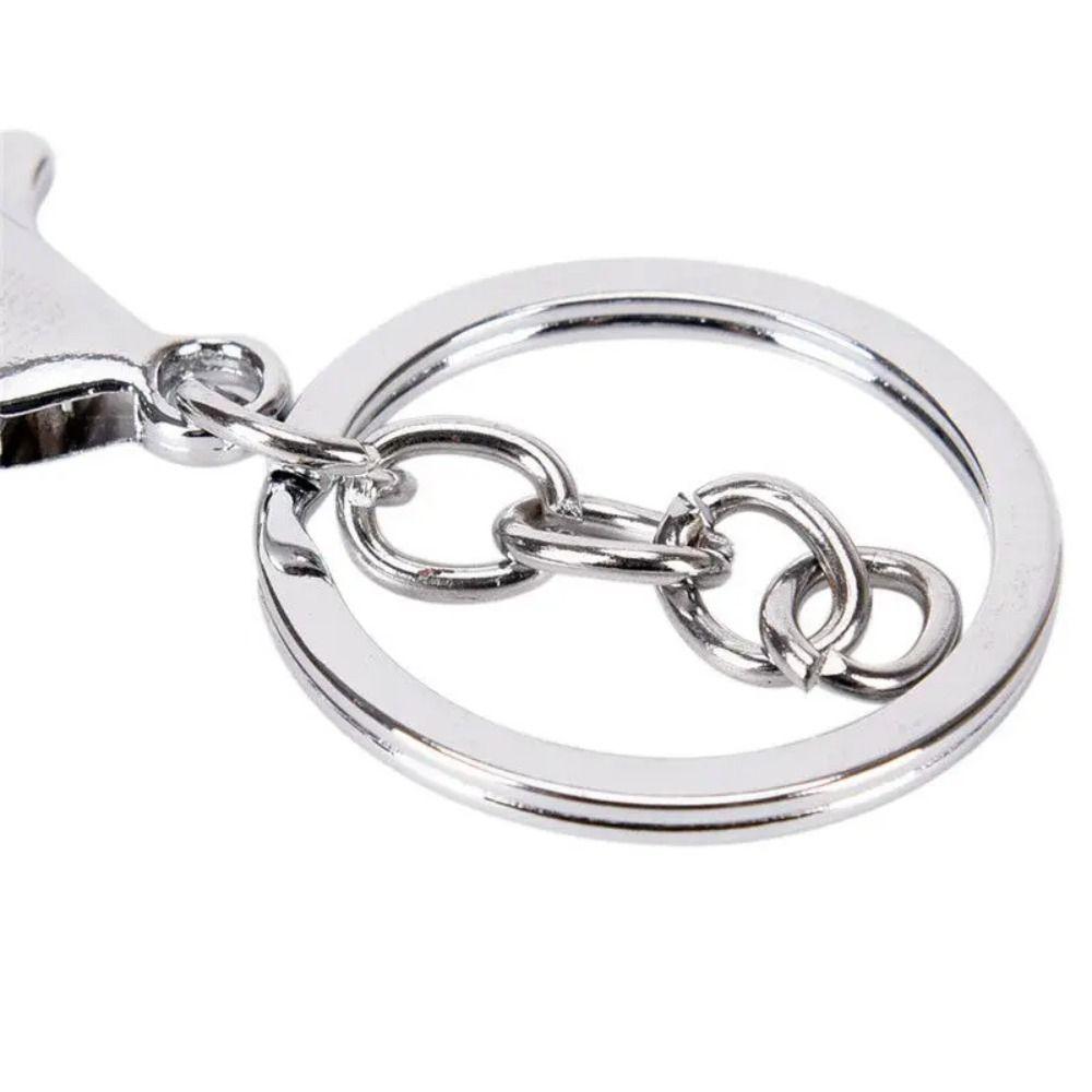 20Pcs Buckle Metal Key Chain Pendant Keychains Jewelry DIY Snap Hook Clips Key Ring  Jewelry Making