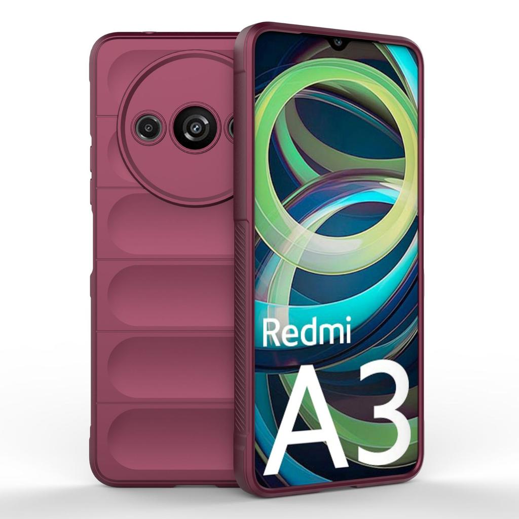 В наличии, подходит для Redmi A1 противоударный чехол Magic Shield, Redmi A1 противоударный защитный чехол с покрытием под кожу.