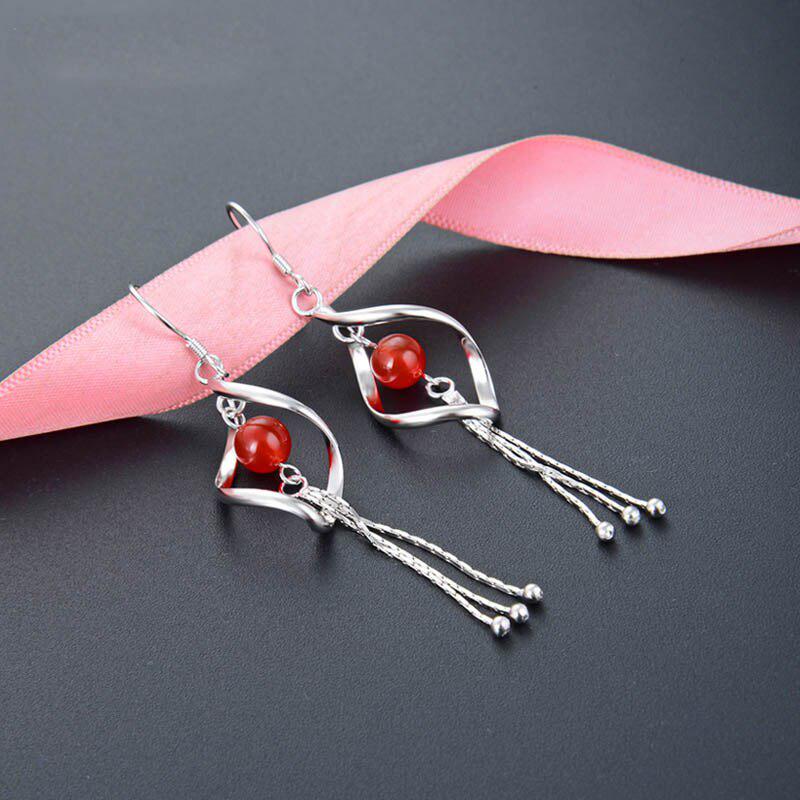 Танцизные модные серьги-капли для женской свадебной вечеринки