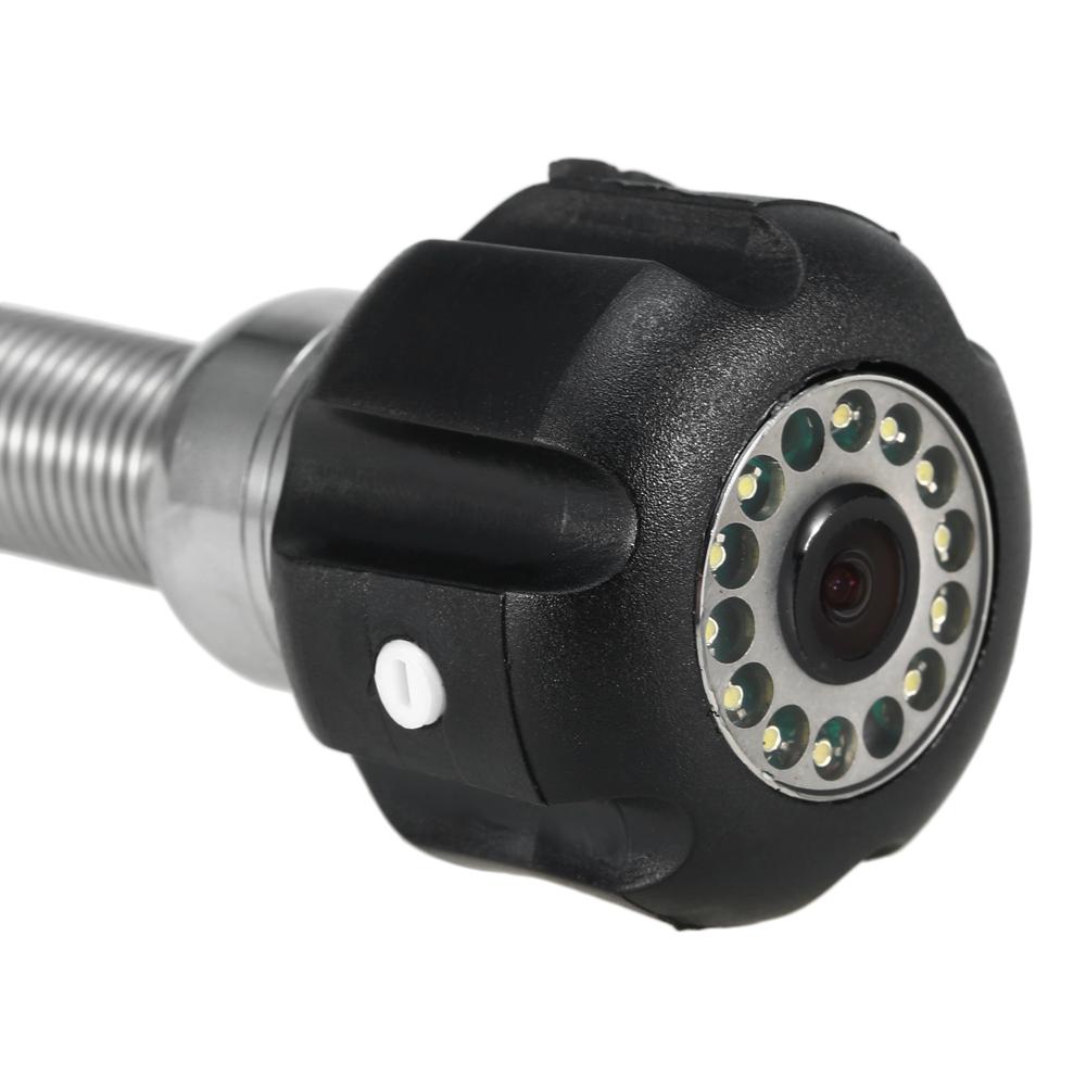 23 мм камера для проверки канализационных труб, водонепроницаемая сменная камера для проверки дренажного трубопровода с