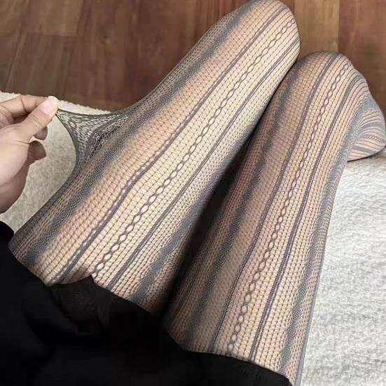 Женские колготки с ажурным узором, в сеточку, ультратонкие, прозрачные, высокоэластичные, противоскользящие, однотонные, для поездок на работу, свиданий, вечеринок, мини-юбка, подходящая