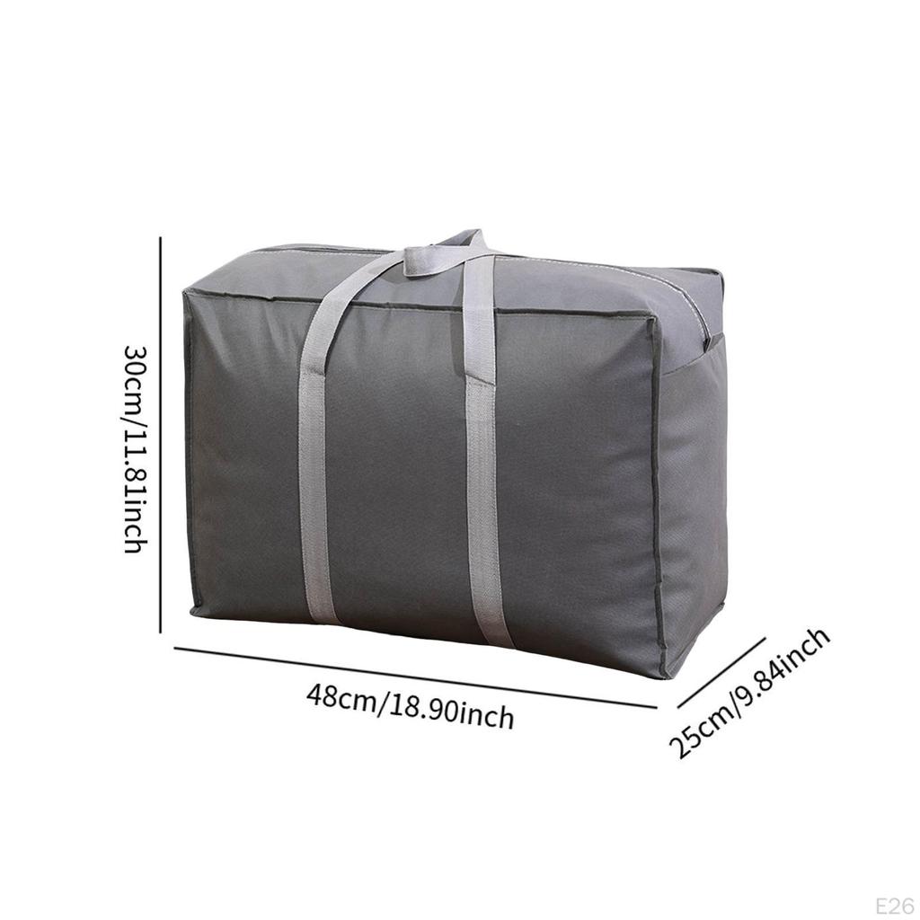 House Moving Bag Duffle Non Woven Cloth Supplies Packing Organizer Storage for Travel