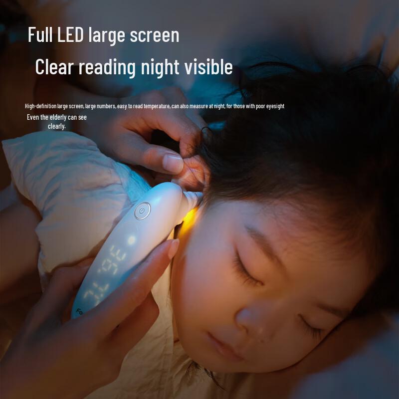 FANMI Large Screen Digital Ear Thermometer