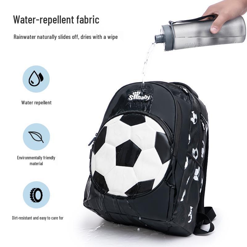 Primary School Backpack for Ages 3 to 12 with Spine Protection and Load Reduction, Suitable for Grades 1 to 3