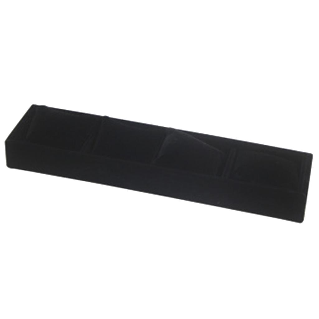 Elegant Jewelry Display Box Watch Box 4 Grids Bangle Box Watch Storage Holder Watch Organizers for Watches and Bracelets