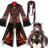 Hutao Cosplay Halloween Costume Anime Clothes For Women For Adults