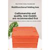 Car-mounted Foldable Storage Box, Camping Flip-top Side-opening Storage Box, Industrial-style Large Plastic Organizer Box