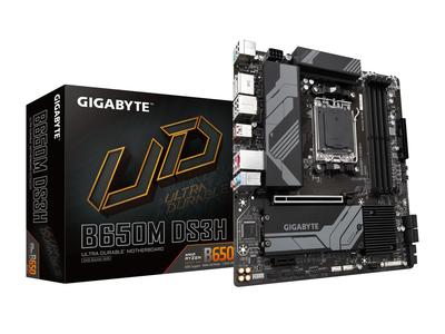 Материнская плата GIGABYTE B650M DS3H AMD B650 MB5900 Micro-ATX [С чипсетом]