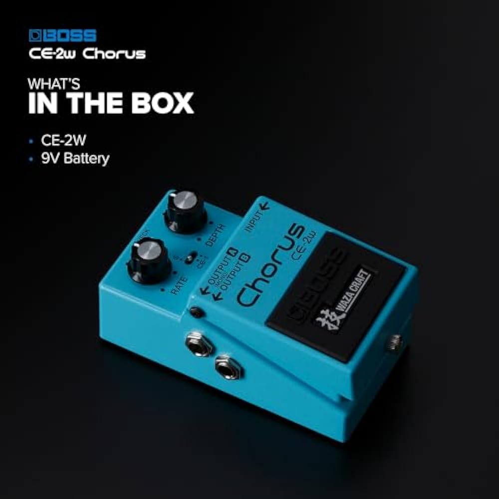 BOSS WAZA CRAFT CE-2W CHORUS BOSS
