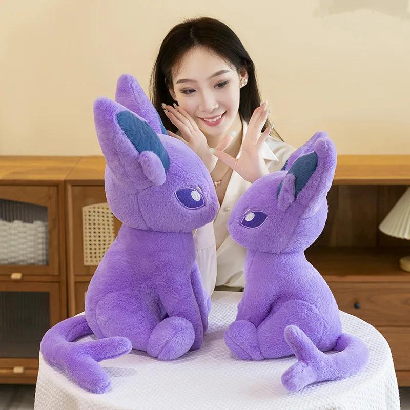 30 70cm Espeon Plush Toy Cute Anime Pillow Doll Soft Stuffed Animal Gift For Kids