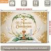 2D Mi Primera Comunion Celebration Background, Chalice & Dove Decor