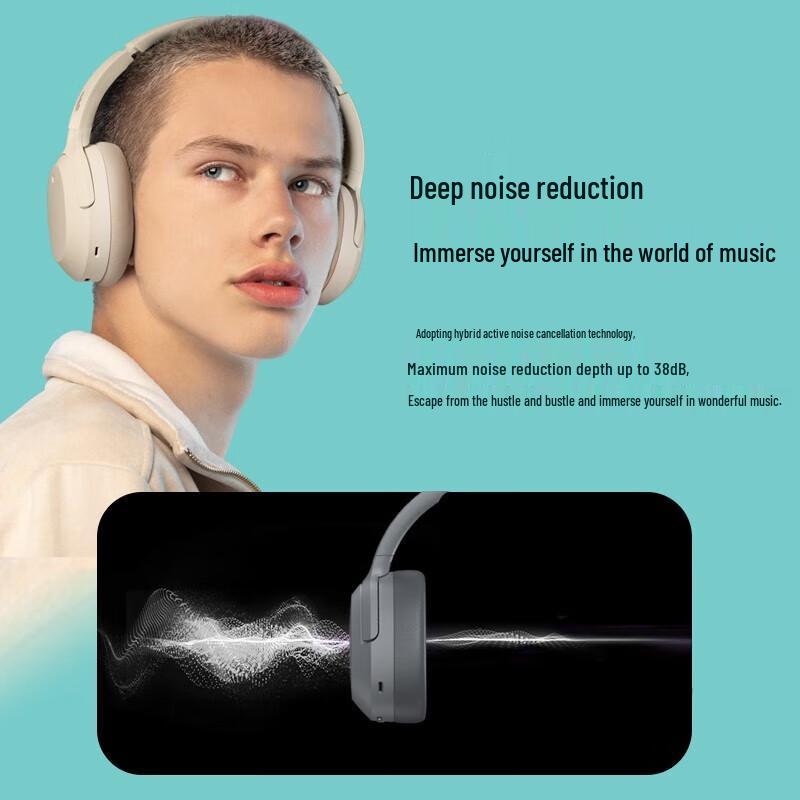 EDIFIER W820NB Classic Edition Over-ear Bluetooth Active Noise Cancelling Headphones