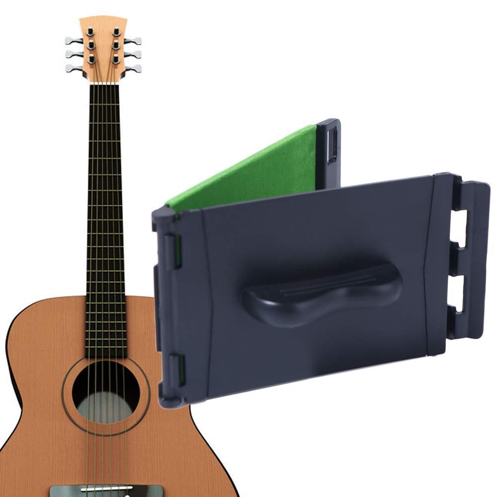 Green Bass Strings Scrubber Ergonomic String Cleaner Brush Guitar String Cleaner Brush Fingerboard