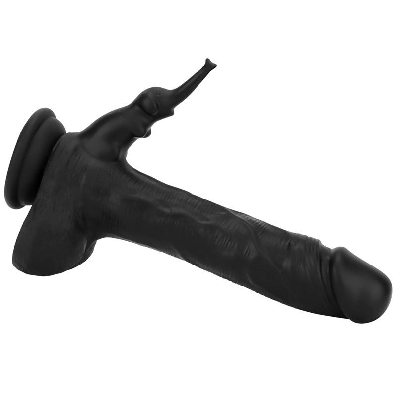 Черный электрический фаллоимитатор, автоматический пенис, женский мастурбатор, мягкий силиконовый выдвижной вибратор с подогревом