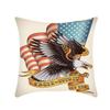 New Style Pillow Statue of Liberty Bald Eagle Printed Plush Sofa Pillow