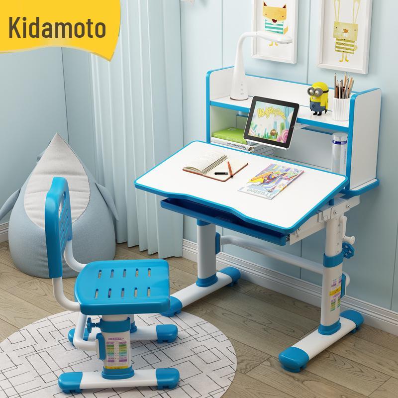 Tongben Shi 80 см Детский регулируемый комплект стол и стул для учебы с защитой осанки и зрения
