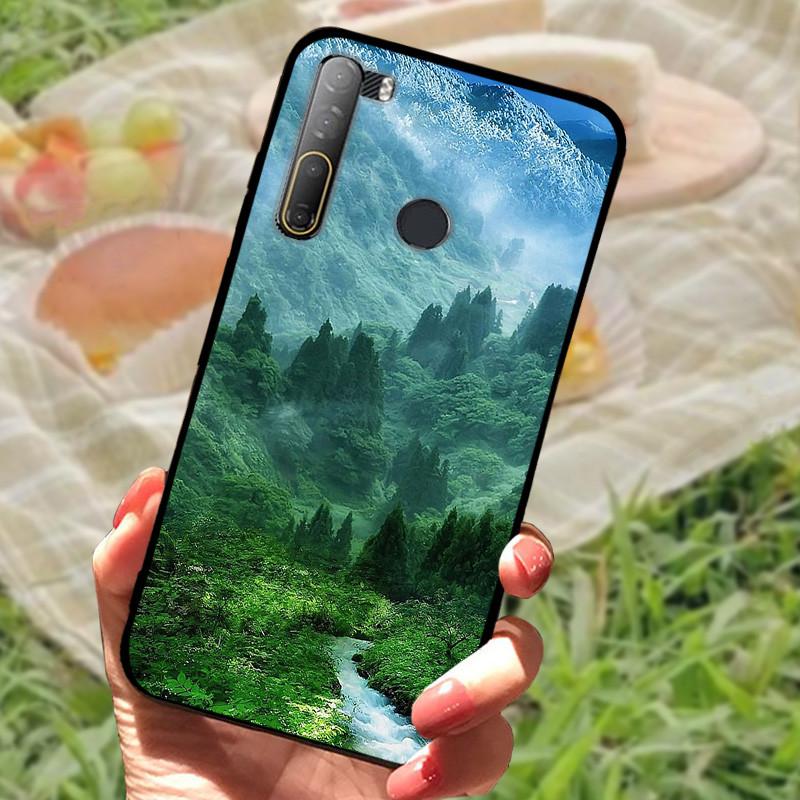 For HTC Desire 20 Pro Case Cover For Desire20 Pro Silicone Soft Marble Black Bumper Funda Coque for HTC Desire 20 Pro Protective