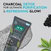 Joy Exfoliating Charcoal Face Scrub 200gm Pack of 1 for Men & Women Oil Control Deep Detox Purifying Skincare