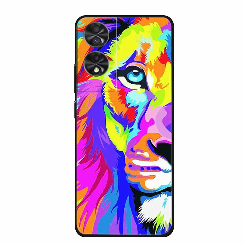 Для TCL 505 502 Чехол Роскошный ТПУ Мягкий Силиконовый Чехлы для Телефона Задняя Крышка для TCL505 TCL502 Мультяшный Защитный Ударопрочный Милый Fundas