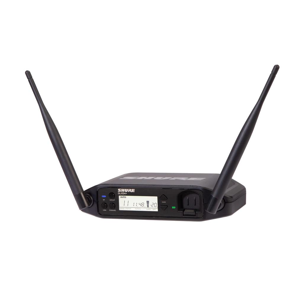 SHURE Tabletop Receiver Single Item Easy and Stable To 60m Digital Wireless System GLX-D4+ replacement/addition/2.4GHz Connection/up reach/GLX-D+ []