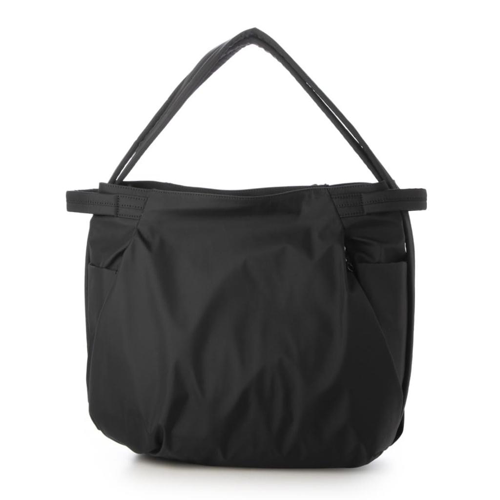 Shoulder Bag Travel Shoulder Backpack Black [Isaac] [Nylon Taffeta] (10)