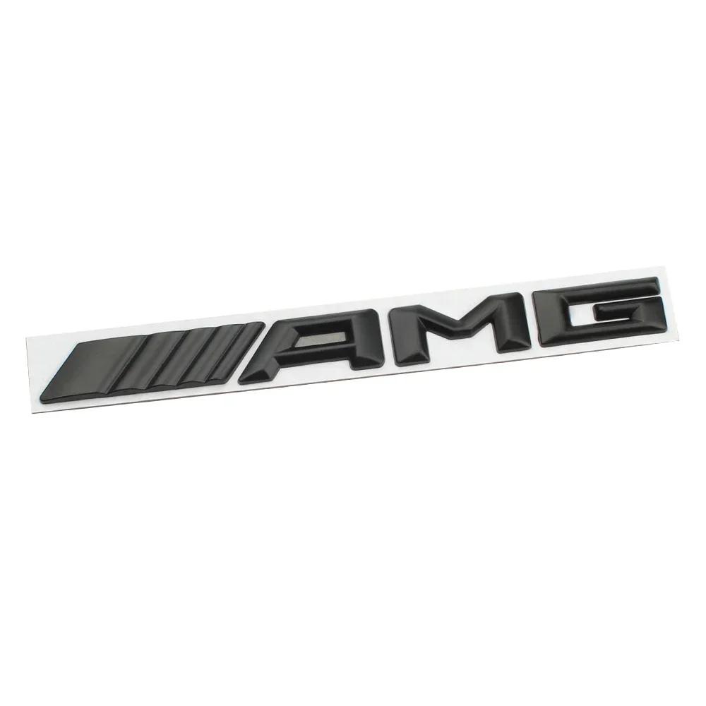 Car Sticker New 2026 For Benz AMG 2025 New 3D Alloy Logo AMG Emblem Letters Car Trunk Badge For Mercedes Benz W204 W205 W176 W17
