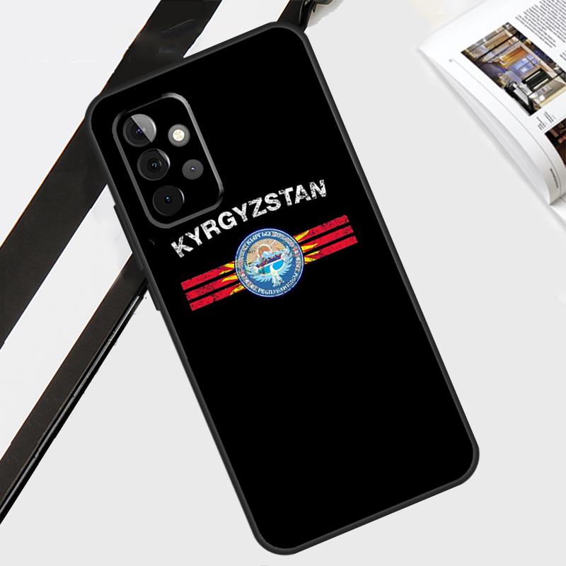 Чехол Флаг Кыргызстана для Samsung Galaxy A06 A56 A36 A26 A16 A54 A34 A14 A12 A22 A32 A52 A13 A53 A15 A35 A55