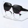 Модные солнцезащитные очки, закрывающие близорукость, очки для коррекции зрения, женские и мужские очки для вождения, очки для рыбалки, солнцезащитные очки, оправа для очков