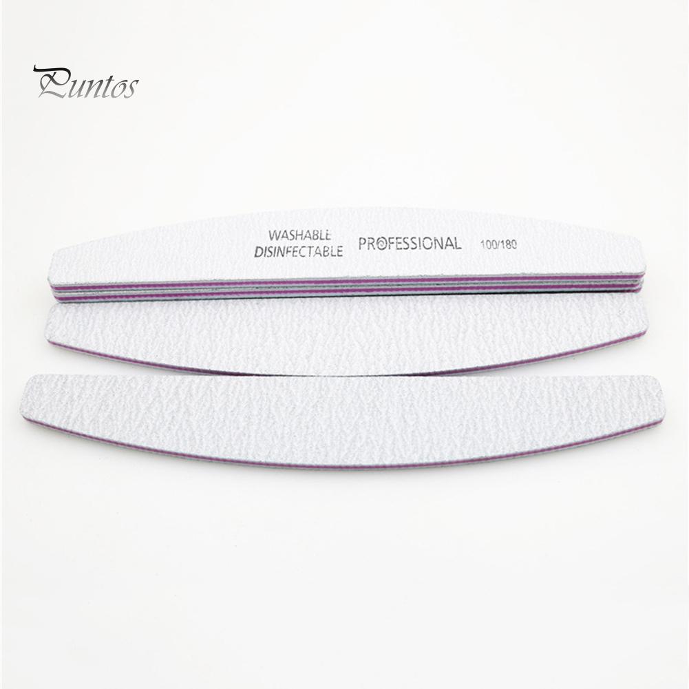 Puntos Маникюрный инструмент Мини-поролоновая пилочка для ногтей Удаление омертвевшей кожи Полировка Буфер