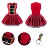 Children's Girls' Circus Outfits Sequin Dress Tutu Dance Dress Ringmaster Cosplay Fancy Dress Carnival Party Dress