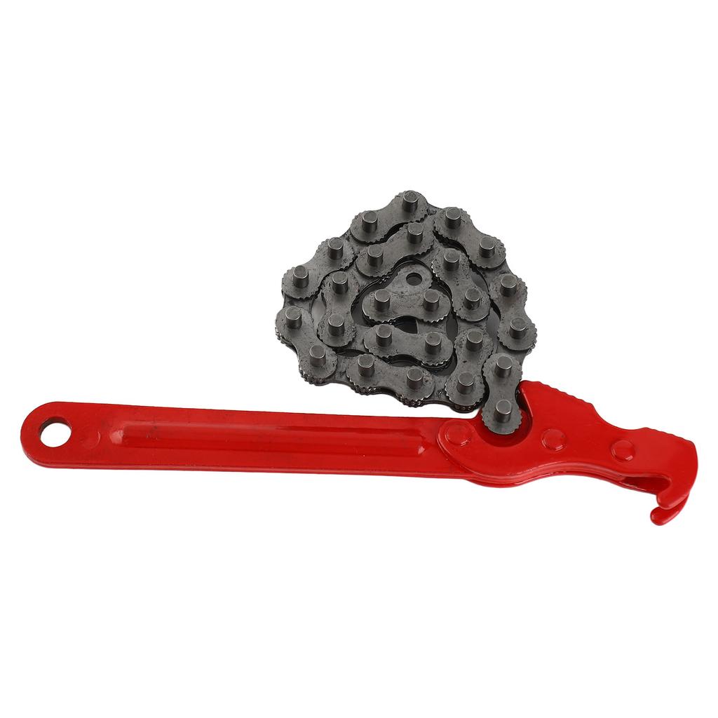 Adjustable Chain Oil Filter Wrench Grip Filters Spanner Pliers Removal Repair Tool