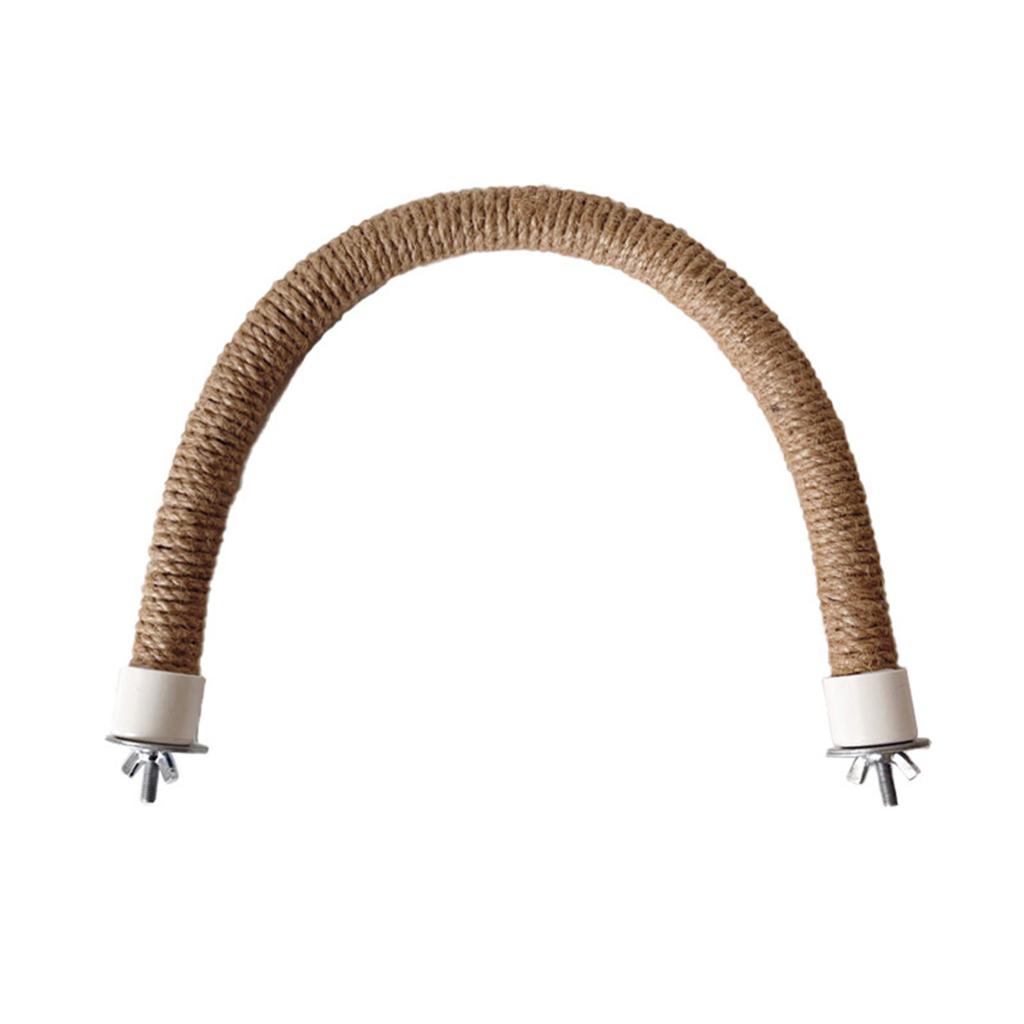 Попугаи Grinding Scratchers Prech Cage Mount Подставка для клетки с птицами Игрушечный стержень Подставка для качелей Игрушка Grinding Pech Supplies