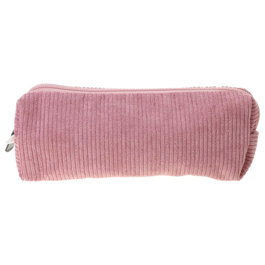 Большая вместительная сумка для карандашей Вельветовые пеналы Пенал на молнии Канцелярская сумка Косметичка