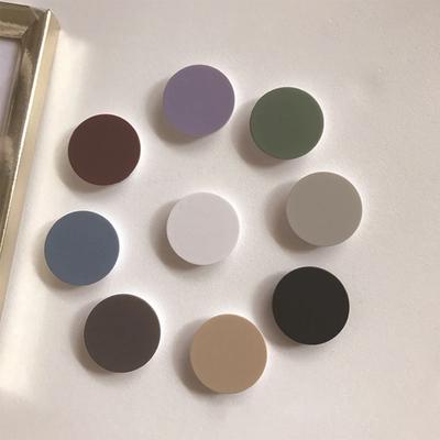 1 шт. Однотонный круглый выдвижной попсокет держатель для телефона кольцо-держатель для пальца грипток подставка задняя крышка клипса наклейка мобильные аксессуары