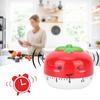 Cartoon Mechanical Manual Kitchen Cooking Timer Alarm Reminder Timepiece Countdown ToolRed