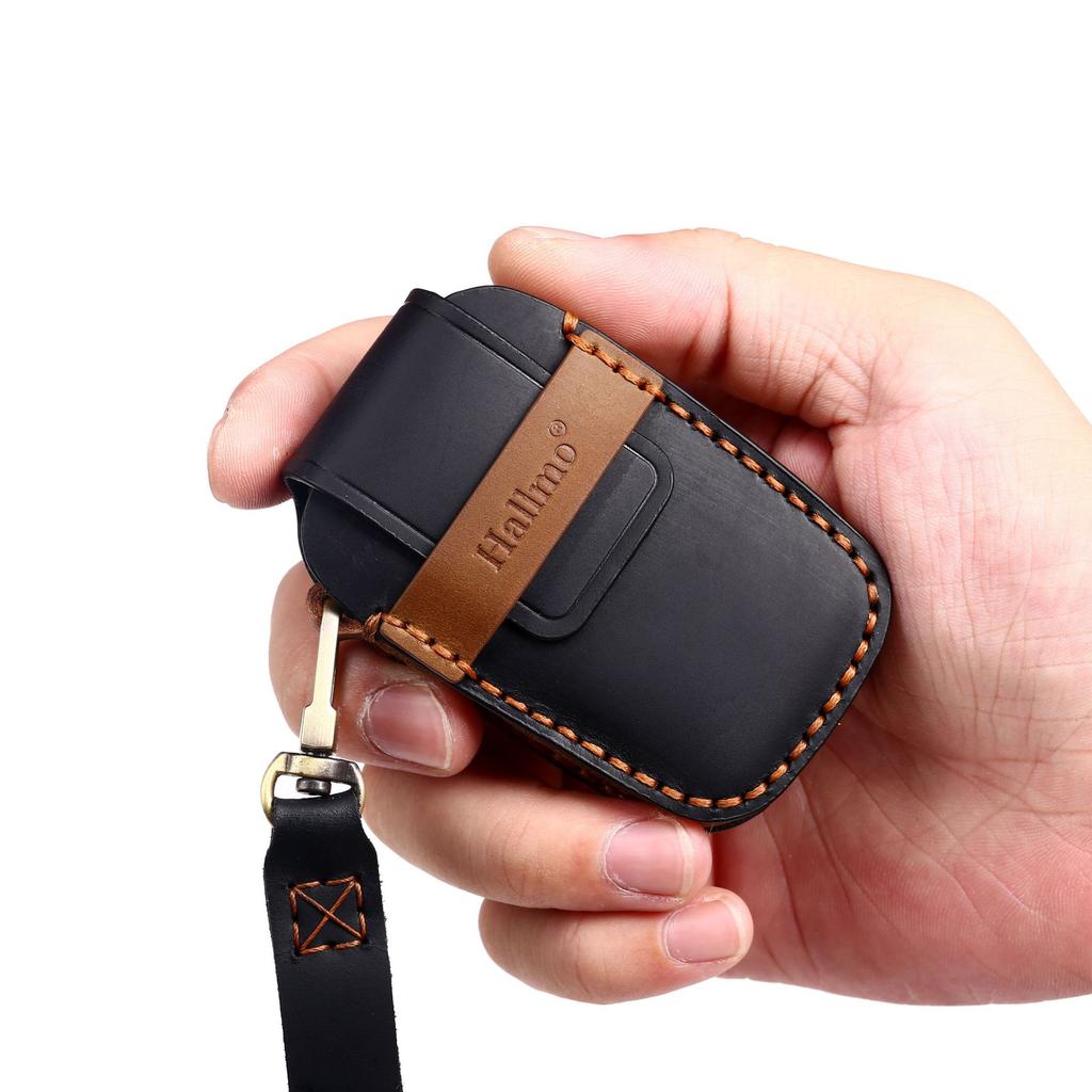 Leather Key Case Suitable for Toyota Senna Key Case Leather High-end Car Key Case