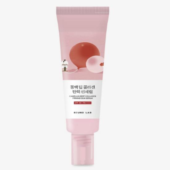The Lab Camellia Сыворотка-серум для лица с глубоким коллагеном, повышающая упругость, SPF50+ PA++++, Укрепляющая, Защита от УФ-лучей, 50 мл