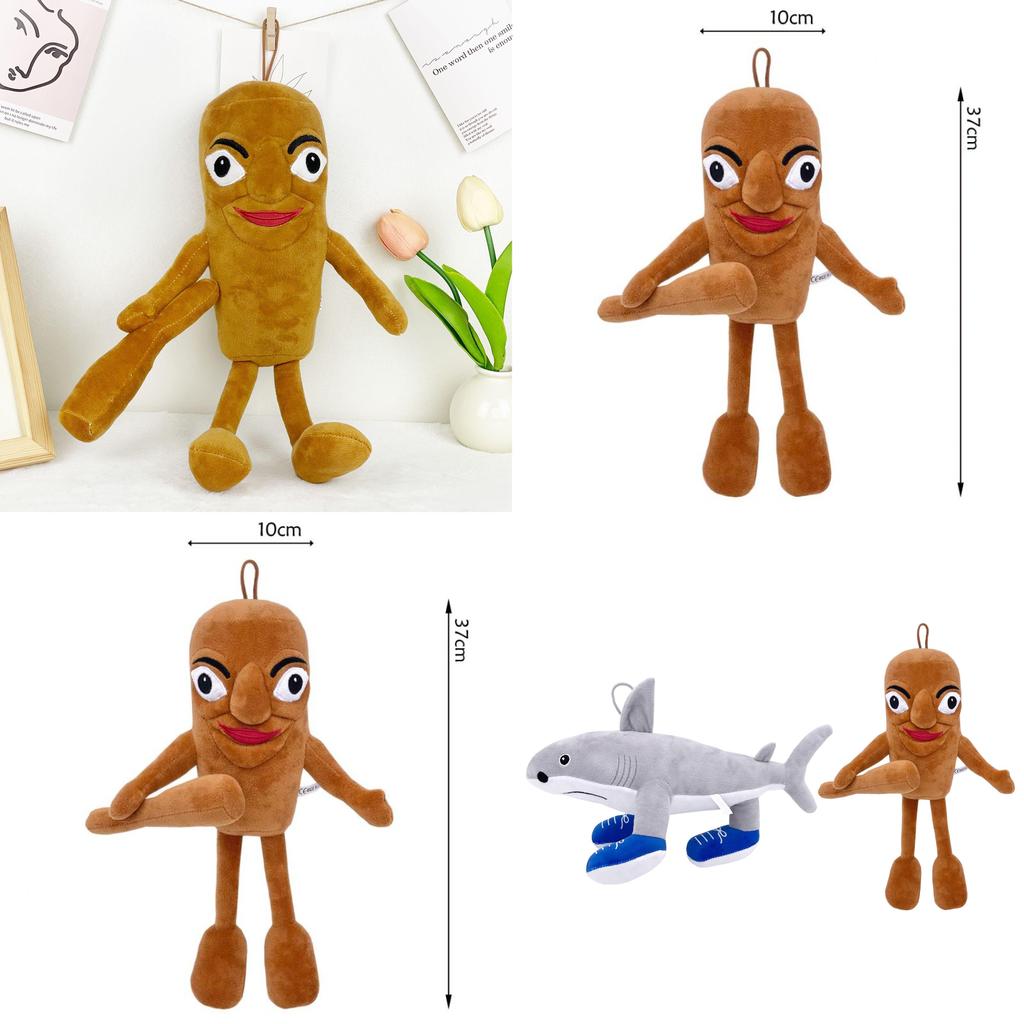 Плюшевая игрушка акула с набивкой из ПП хлопка, короткий плюш, чучело животного для детей