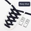 1Pair Press Lock Shoelaces Without Ties 8mm Double-layer Elastic Laces Sneakers Kids Adult No Tie Shoe Laces Shoes Accessories