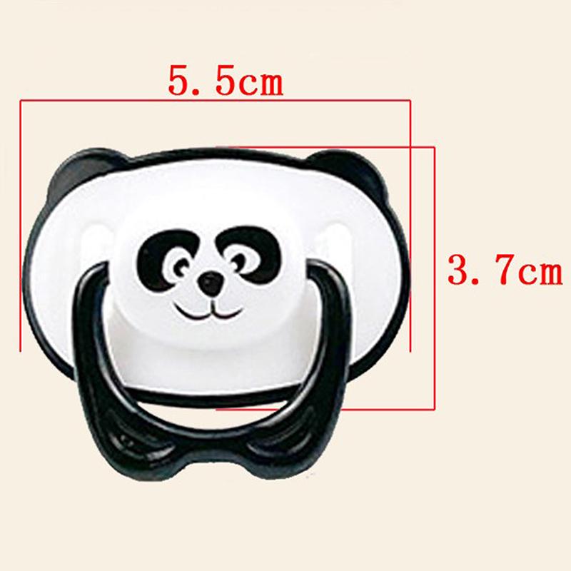 Творческая личность Панда мультфильм печать форма спящая соска